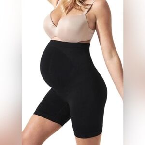 Black Maternity Shapewear Shorts